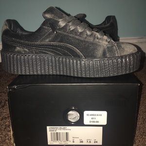 Fenty creeper velvet gray